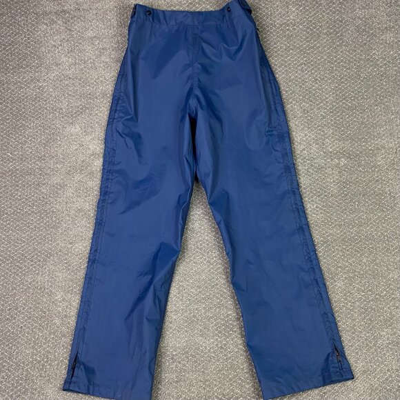 Vintage REI Gore-Tex Pants Men's Medium Tall Blue Waterproof Windbreaker Hiking - Picture 6 of 16